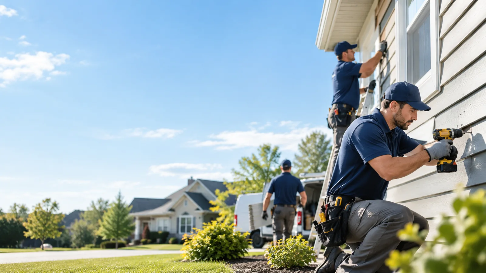 Siding Leak Repair in Howard, OH